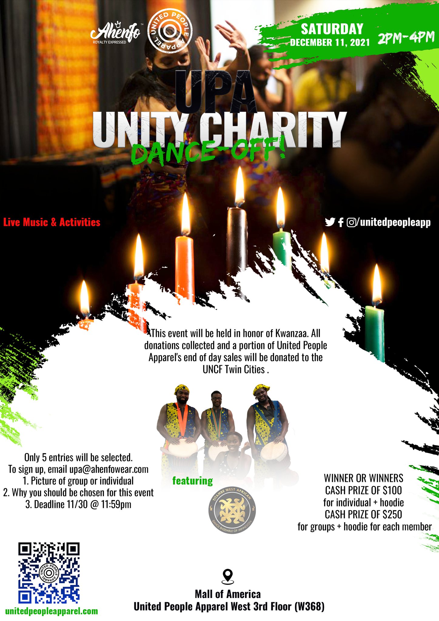 UPA Unity Charity Dance Off