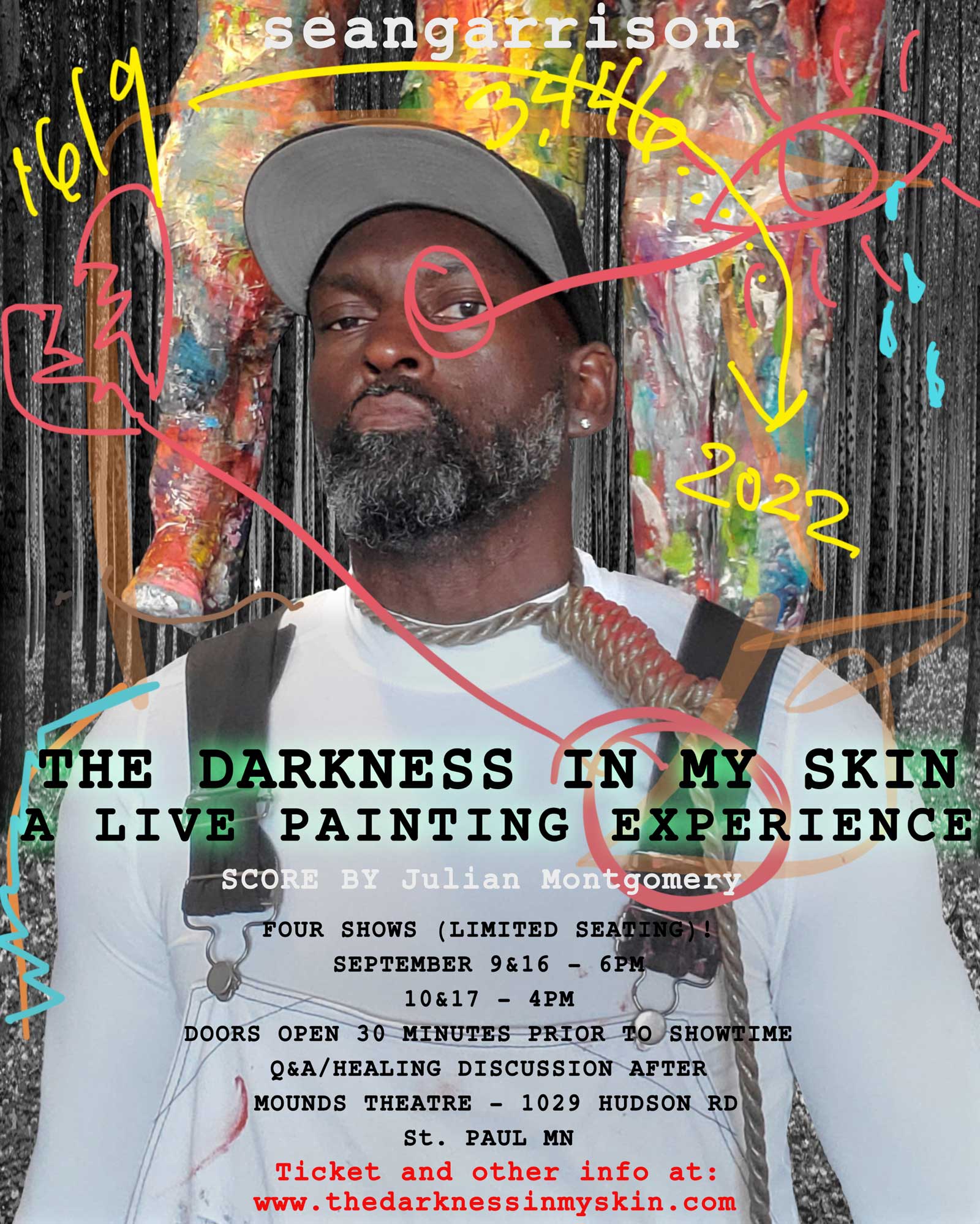 The Darkness In My Skin 2022 by Sean Garrison